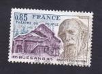 FRANCE N 1846 OBLITERE THEATRE DU PEUPLE DE BUSSANG