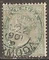 bermudes -- n 17  obliter -- 1884