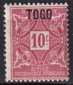 togo - taxe n 2  neuf* - 1921