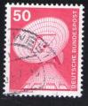 Allemagne 1975 Oblitr rond Rainsting Parabole Station Terrienne