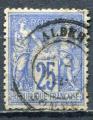 Timbre FRANCE 1876 - 78  Sage outremer Obl  N 78   Type II