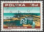 Timbre oblitr n 2986(Yvert) Pologne 1988 - Industrie nationale, port Gdynia