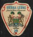 Sierra Leone : n 297 o oblitr anne 1965
