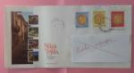 ANDORRE- ENTIER POSTAL 2007 - PAP YT 638 + timbres YT 555 557 - Armoiries