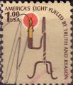 -U.A./U.S.A. 1979 - Americana:bougie sur trpied/Rush lamp - YT 1230/Sc 1610 