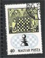 Hungary - Scott 2289  chess / chec