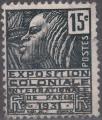 FRANCE - 1930/31 - Yt n 270 - Ob - Exposition coloniale Paris 0,15c gris