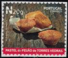 Portugal 2018 fragment Dessert Traditionnel Pastel Feijo de Torres Vedras SU