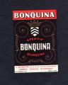 Ancienne tiquette de vin : apritif Bonquina quinquina