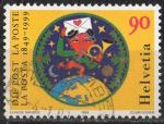 Suisse 1999; Y&T n 1600; 90c, 150e anniv. de La Poste