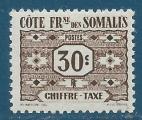Cte des Somalis Taxe N45 30c neuf**