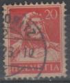 Suisse 1924 - Tell 20 c. (orange)