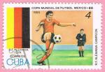Cuba 1985.- Mejico 86. Y&T 2598. Scott 2760. Michel 2914.