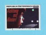 AUTRICHE AUSTRIA OSTERREICH SECURITE ROUTIERE 1971 / OBLITERE