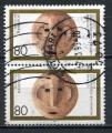 Timbre  ALLEMAGNE RFA  1994  Obl  Paire Verticale  N  1582   Y&T  