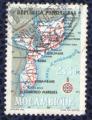Mozambique 1954 Oblitr rond Used Carte Gographique Mappe 2,30 escudos