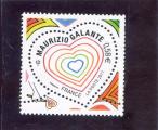 2011 4528 Coeur Maurizio Galante timbre neuf