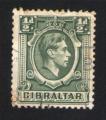 Gibraltar Oblitr Used Stamp 1/2 d vert