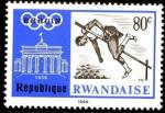 Rwanda 1968 Y&T 266 neuf Saut a la perche