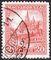 HONGRIE - 1928/31 - Yt n 413 - Ob - Cathdrale Saint Mathias 20 fi rouge