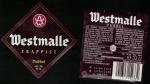 Belgique Lot 2 tiquettes Bire Beer Labels Westmalle Trappist Dubbel