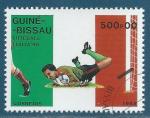 Guine Bissau N486 Coupe du monde de football Italia'90 500p oblitr