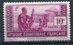Timbre Colonies Franaises   AEF  1937 - 42  Neuf *  N 37  Y&T   