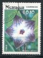 Timbre du NICARAGUA 1985  Obl  N 1365  Y&T  Fleurs 
