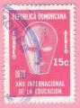 Repblica Dominicana 1970.- Educacin. Y&T 219. Scott C180. Michel 965.