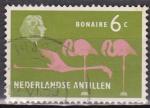 ANTILLES Nerlandaises N 263 de 1958 oblitr "les flamants roses"