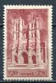 Timbre FRANCE 1944  Neuf SG  N 665  Y&T  Cathdrale d'Amiens