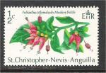 St Kitts & Nevis - Scott 238   flower / fleur