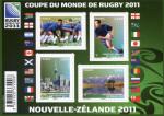 2011 bloc neuf 4576 Coupe du monde de rugby Nouvelle-Zlande 2011 