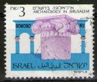 **   ISRAL     3 sh   1986  YT-968   " Second temple "  (o)   **