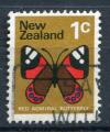 Timbre NOUVELLE ZELANDE 1970 - 71  Obl   N 509   Y&T  Papillon