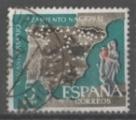 Espagne 1961; Y&T n 1034; 5P, 25e anniv. du rgime franquiste