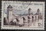 1039 - CAHORS : Pont Valentr - oblitr - anne 1955
