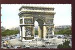 CPSM neuve 75 PARIS Arc de Triomphe place de l'Etoile