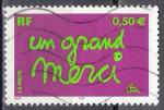 France 2004; Y&T n 3637; 0,50 Un grand merci