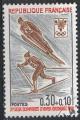 France 1968; Y&T n 1543; 0,30F+0,10, J.O. de Grenoble, ski, saut & fond