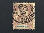 Martinique 1892 - Y&T 32 obl.