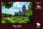Carte postale, Castle of the World, Luxembourg, Berg Castle