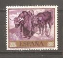 Espagne N Yvert 1219 - Edifil 1567 (oblitr) (pli)