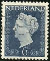 Holanda 1947-48.- Guillermina. Y&T 467A. Scott 301. Michel 479.
