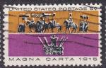 ETATS UNIS - 1965 - Magna Carta -  Yvert 782 oblitr