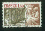 France 1977 - YT 1938 - oblitr - abbaye de Fontenay Cte d'Or