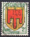 FRANCE N 837 o Y&T 1949 Armoiries de provinces (Auvergne)