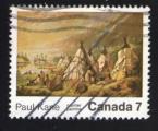 Canada Oblitr Peintre Paul Kane peintures figuratives tmoignage des peuples
