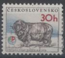 Tchcoslovaquie : n 2172 oblitr anne 1976