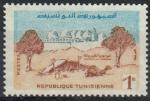 Tunisie : n 489A o (anne 1959)(lgerement tach)